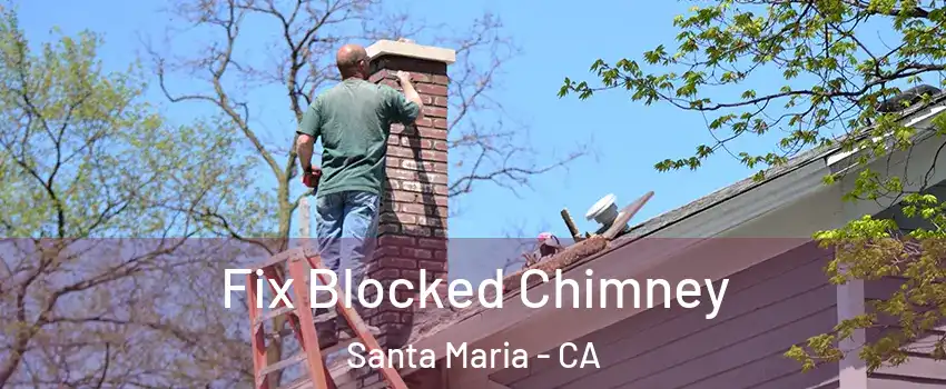  Fix Blocked Chimney Santa Maria - CA