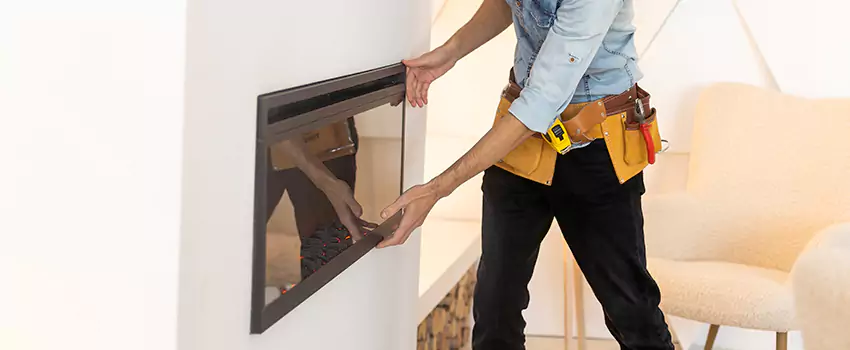 Metal Fireplace Installation in Santa Maria, California