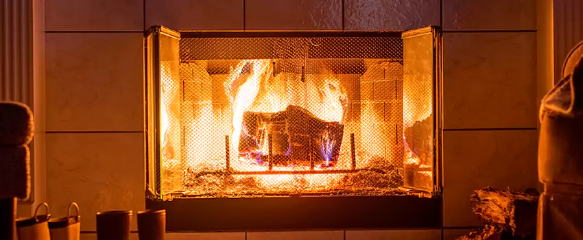 Mendota Hearth Landscape Fireplace Installation in Santa Maria, California