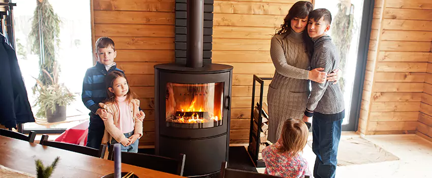 Morso Cast Iron Fireplace Insert Installation in Santa Maria, California