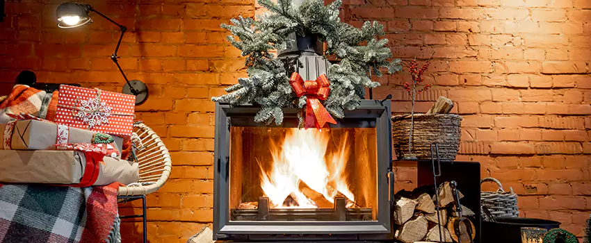 Travis Industries Linear Gas Fireplace Installation in Santa Maria, California