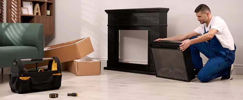 Old Rusted Metal Fireplace Repair And Replacement in Santa Maria, CA